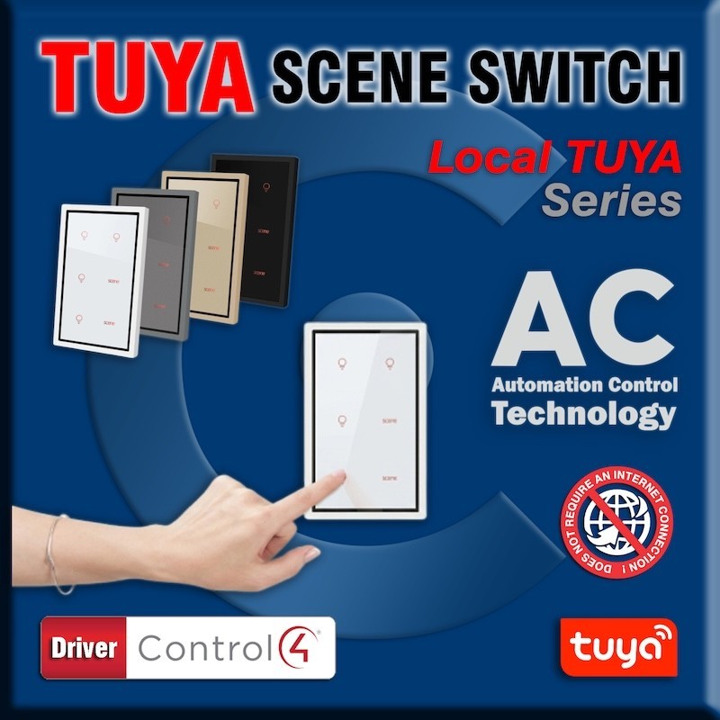 Tuya Scene Switch Local Driver Control4