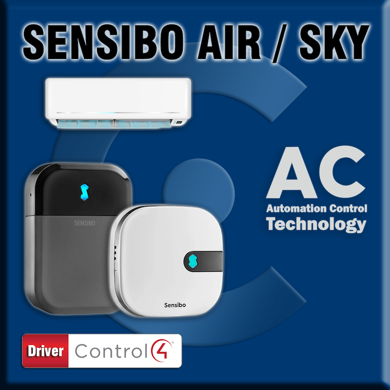 Control4 Driver Sensibo Air / Sky Control4 Driver Sensibo Air / Sky