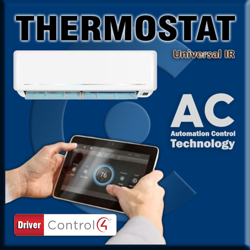 Control4 Driver Thermostat Universal IR Control4 Driver Thermostat Universal IR