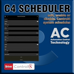 Driver Control4 Scheduler