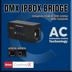 Driver DMX IPBox Bridge para Control4