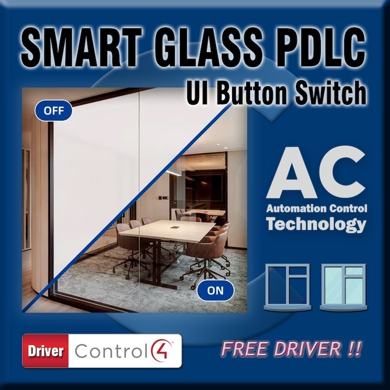 Driver Control4 Smart Glass UI Button
