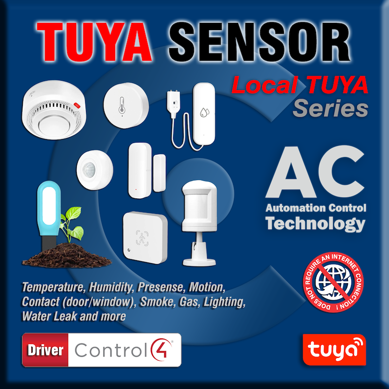 Tuya Sensor Local Driver Control4 Tuya Sensor Local Driver Control4