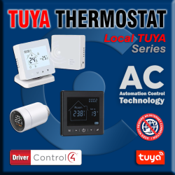 Tuya Thermostat Local Driver Control4